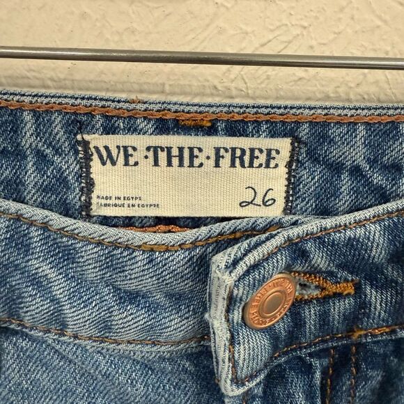 We The Free Final Countdown Cuffed Low Rise Jeans Size 26 EUC - Picture 3 of 6